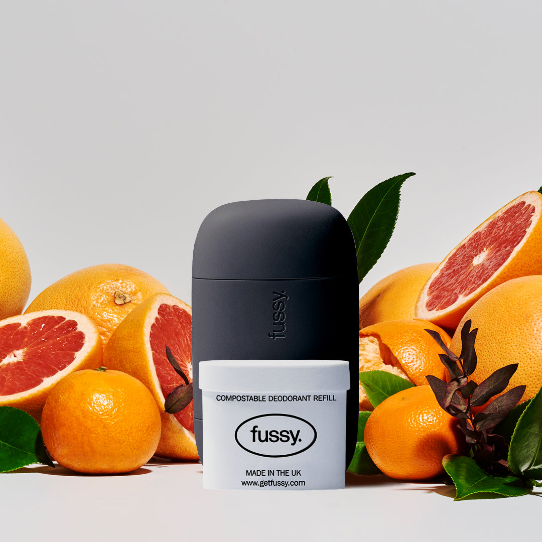 Natural Deodorant Wide Eyed Citrus & Midnight Case