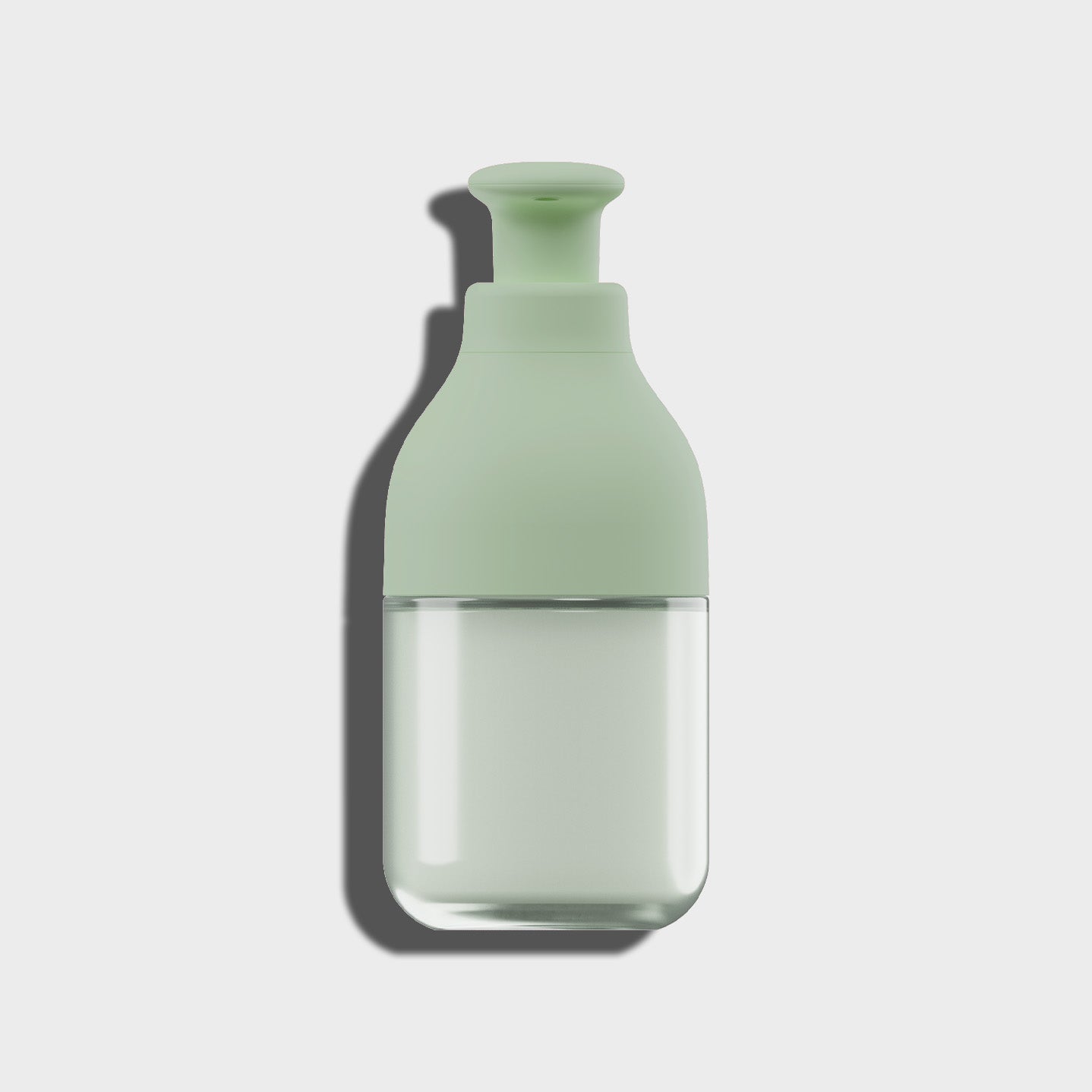 Mint Green Body Wash Flasche